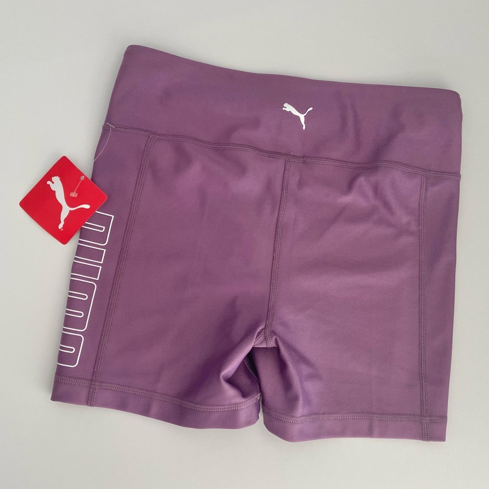 Puma mid rise purple shorts - Picture 5 of 5